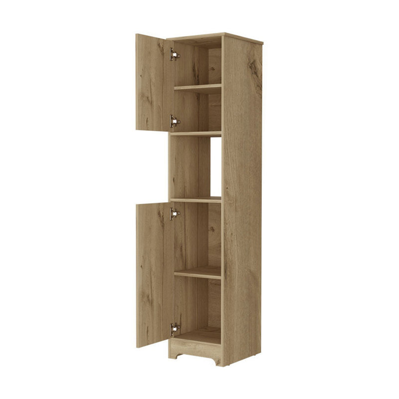 Commode, boîte à bijoux, miroir, deux tiroirs, armoire à une porte