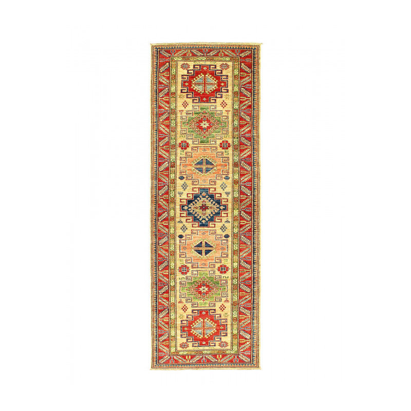 Khylin One-of-a-Kind 9'3'' X 2'7'' Hand Knotted Area Rug