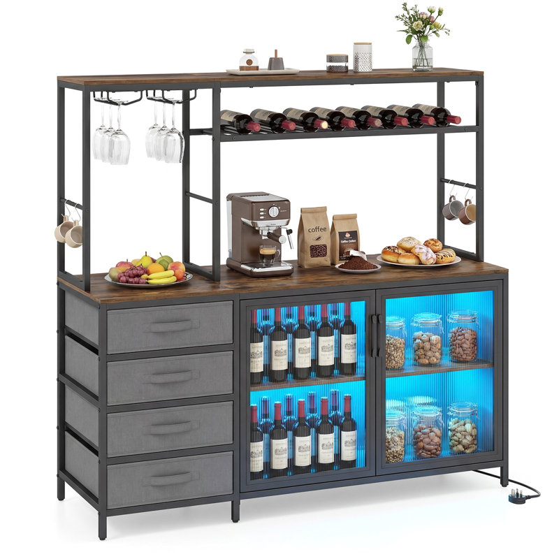 141cm Sideboard with Bar Hutch