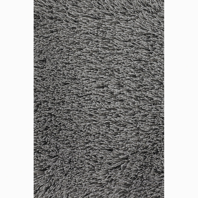 Johnny Authentic Hand-Woven Handmade High Pile Modern Polyester Area Rug, Rectangle 7'9" x 10'6", Honey Brown