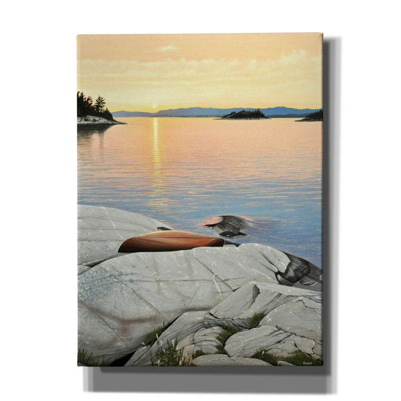 Toile épique Graffiti «A Quiet Time» par Kenneth M Kirsch, 40 po x 54 po