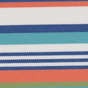 Rayure bleu atlantique