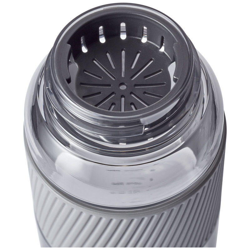 Tritan Plastic Water Bottle, Gray