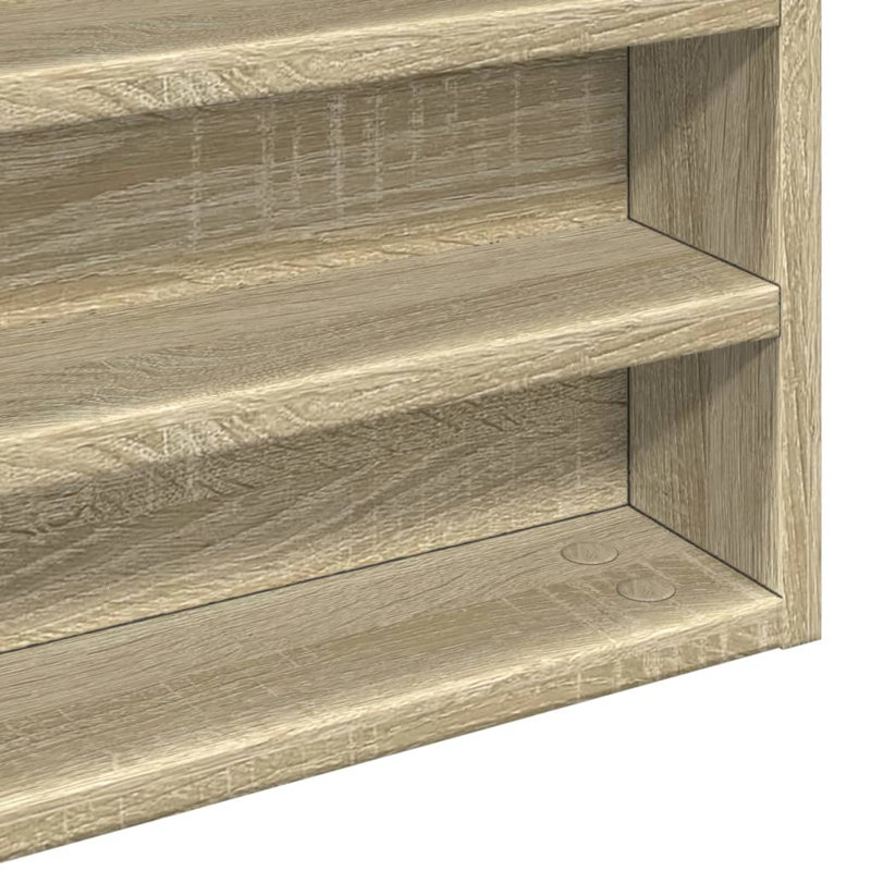 Annerieke Floating Shelf, Sonoma Oak, 50cm H x 100cm W x 8.5cm