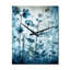 Horloge murale rétro Botanicals rétro en bleu délavé I - Abstract Botanicals-99633873