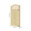90cm H x 180cm W Wood Fence Panels Included