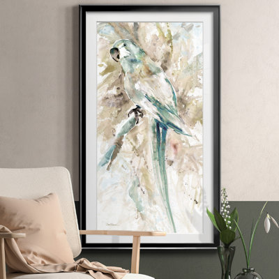 Morning In Rio II - Matted and Framed Under Acrylic Glass, Large Living Room Wall Art