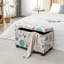 Banc de rangement rembourré en tissu Bacca-733195068