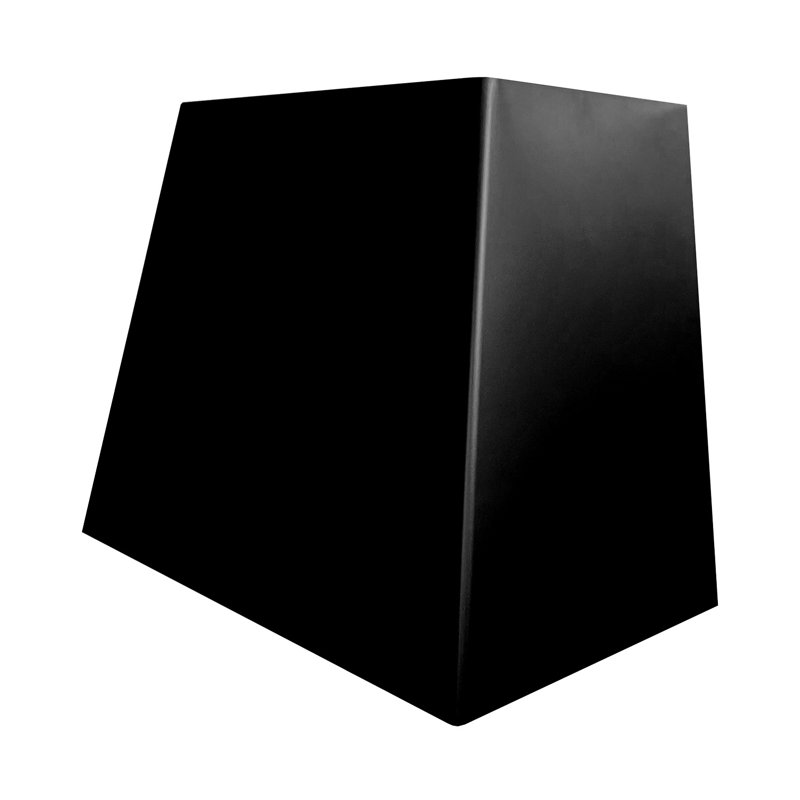 Designer Range Hood, 30"H x 48"W x 22"D, Matte Black