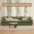 Modern Upholstered Sofa with Plush Foam Cushions & Solid Wood Frame-92687709-92687708