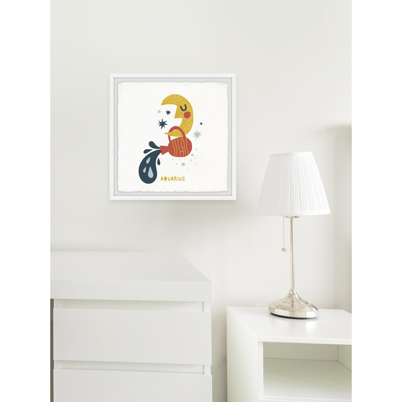 I'm an Aquarius 1 Piece Single Picture Frame Wall Art, 45cm H x 45cm W