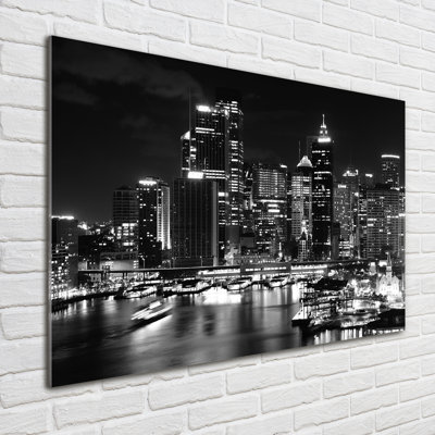 Sydney By Night - Unframed Art Prints on Glass