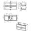 Ensemble de meuble-lavabo simple avec lavabo Gosman-1793416588-1793416591