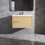 Meuble-lavabo mural flottant en chêne naturel avec surface de lavabo simple en blanc-948566694-949885549