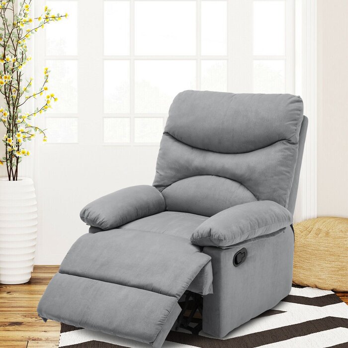 Steelside™ Upholstered Recliner & Reviews | Wayfair