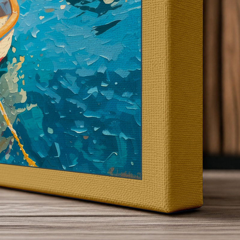 Print, 18x12 - 45.7 x 30.5 cm, Ochre Border