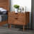 Indra 22" H 2-Drawer Wood Nightstand-2037666226