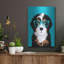 «Bernese Mountain Blue» par Debbie Gray-1057247968