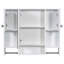 Armoire à pharmacie murale avec miroir de salle de bain l 35 po x H 29 po