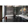 7.75" x 23.38" x 0.25" Vetrite - Elephant Charcoal Vetrite Tile