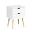 Table d'appoint avec 2 tiroirs-1150524915