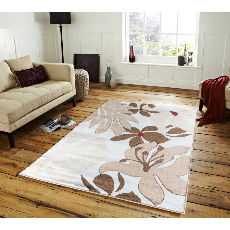 Shaver Floral Indoor Rug, Rectangle 6'9" x 9'6"