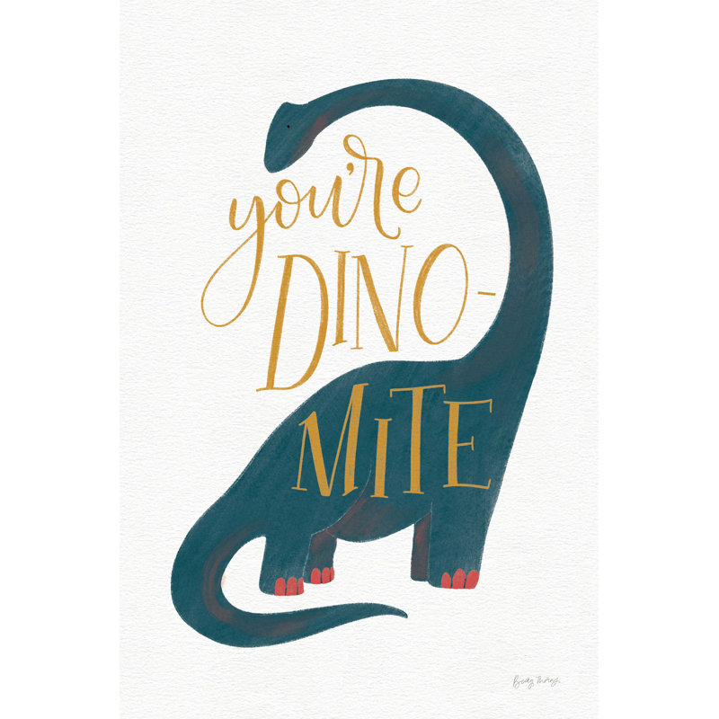 «Jacameron Dinomite On Canvas» par Becky Thorns, reproduction, H 30 po x l 20 po x P 1,25 po