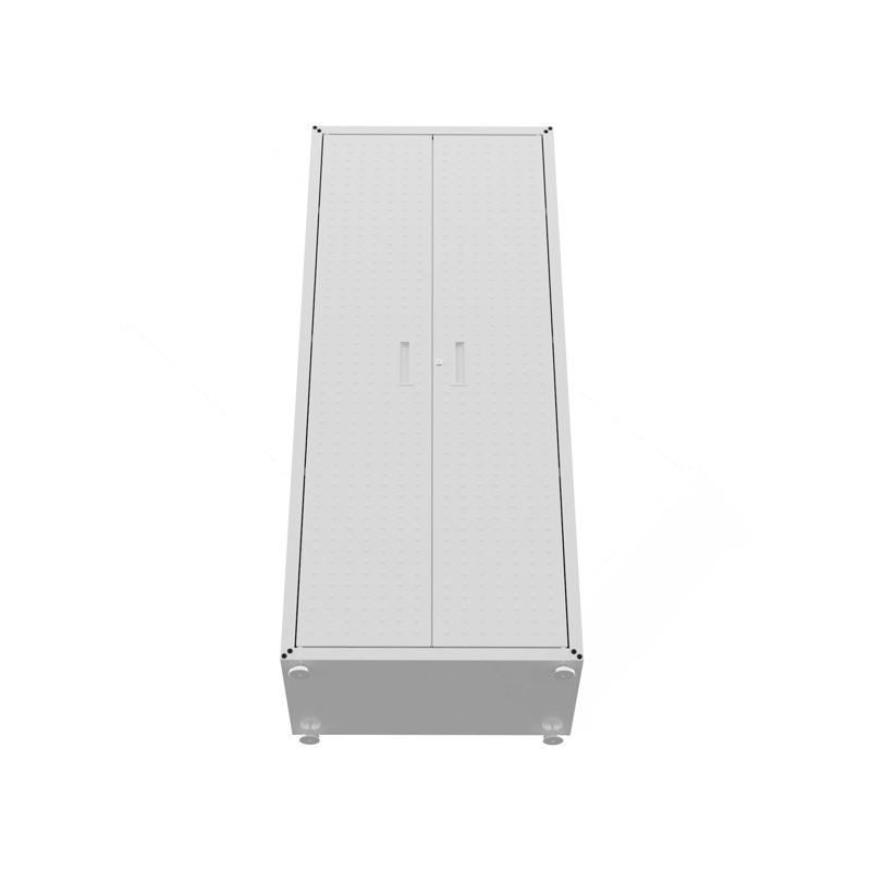 Grande armoire de garage blanche, Blanc