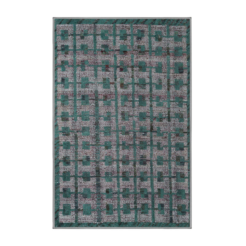 Tapis abstrait moderne 4465, Rectangle 3 pi x 5 pi