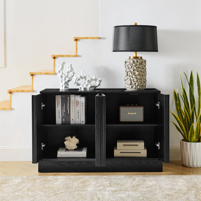 Buffet Mid Mid Century, Noir