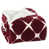 Burgundy/White