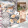 TOMMY BAHAMA Poolside Offset Stripe Indoor Outdoor Area Rug Ivory/Orange