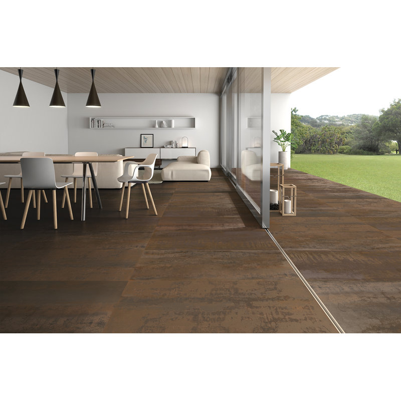 Carrelage mural 24 po x 47,25 po, Cuivre
