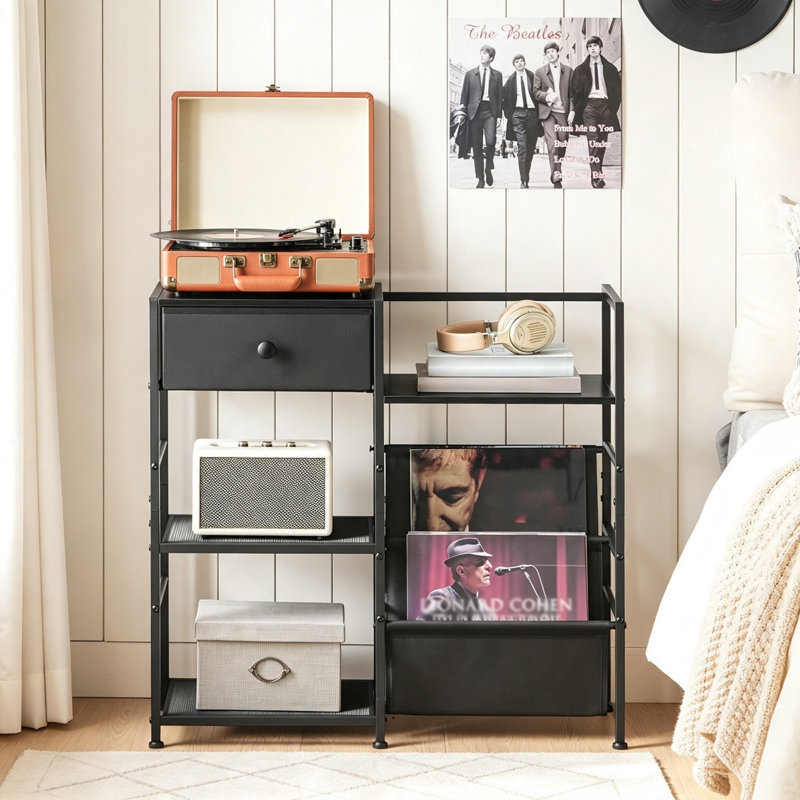 75 cm H Media Shelves