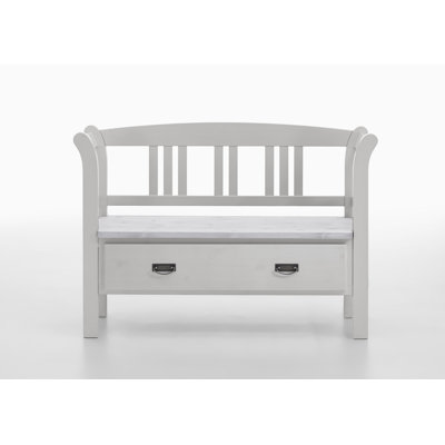 Polebridge Solid Wood Storage Bench
