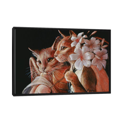 Cat Angels 1 Piece Painting on Canvas