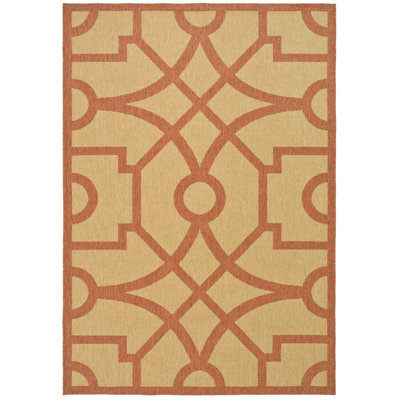Tapis géométrique Jamon Martha Stewart Performance