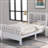 Wood Platform Bed With Headboard And Footboard Stylish Design Solid Construction Fast Assembly-105832446-105832447