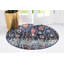 Tapis bleu marine Southwestern-1620530539