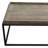 Ediz Solid Wood Top Single Coffee Table