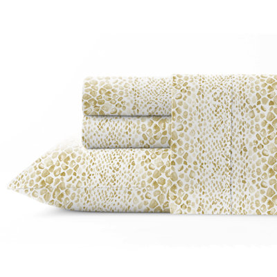Ensemble de draps en percale de coton 4 pièces Pointehaven
