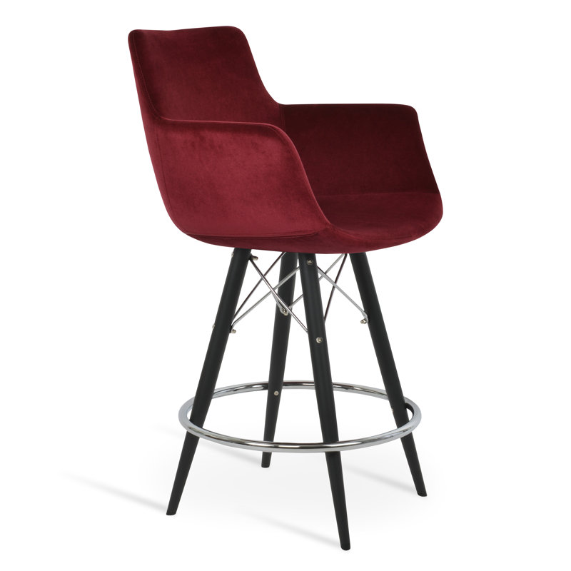 Tabouret de bar et de comptoir Bottega, Tabouret de bar (hauteur du siège 28,5 po)