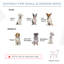 Free Standing Pet Gate With Door-1858726301