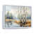 Cadre flottant blanc