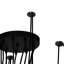 Anika 9 - Light Black Bulb Pendant