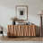 Mid-Century Sideboard with 3D Triangular Doors and Floating Base
