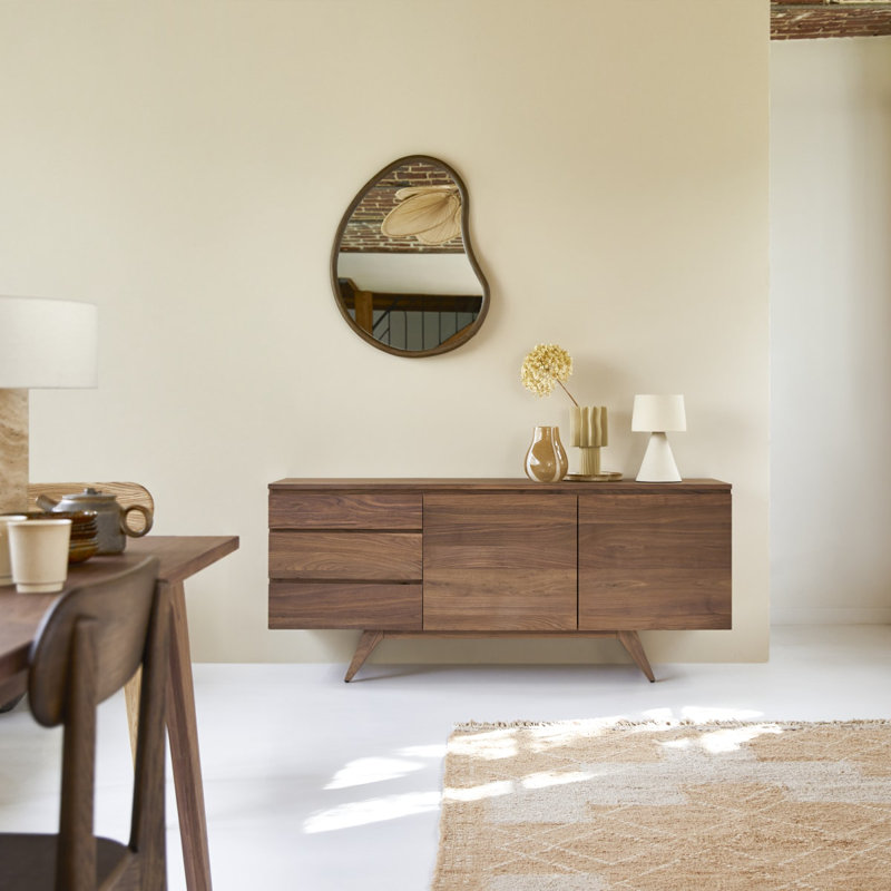 Esmée 69.69'' W Solid Wood Sideboard