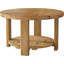 Solid Wood Four Leg Coffee Table with Storage