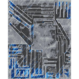 VSU Rugs Hand Loomed Wool Abstract Area Rug