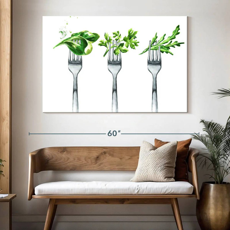 Taste For Herbs, 34" H x 51" W